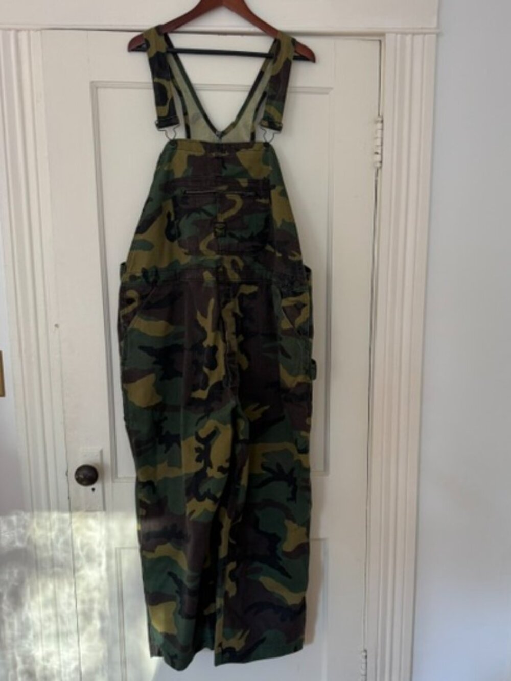 Vintage Pointer Brand Camo Overalls Men 48 x 27 Camouflage
